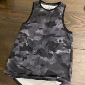 Nike Dry-fit shirt size XS in women’s. Black camo